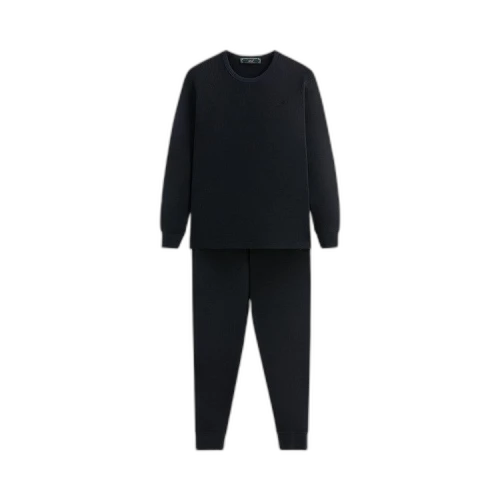 Kith Waffle Thermal Set 'Black'
