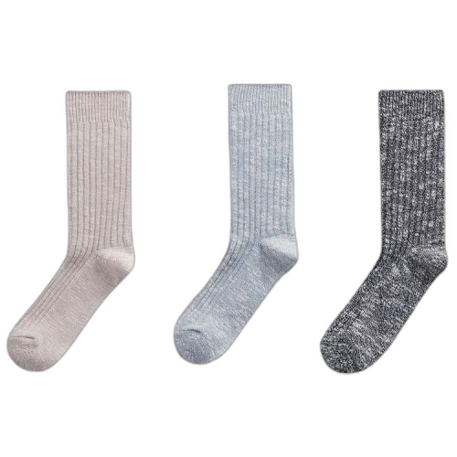 Kith 101 Willet Marled Crew Socks (3 Packs) 'Multicolor'