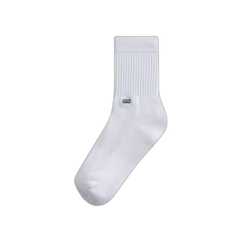 Kith Classic Half Crew Socks (3 Pack) 'White'