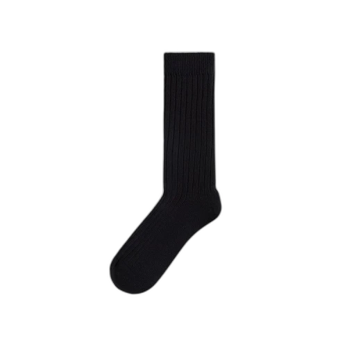 Kith Ribbed Cotton Socks 'Black'