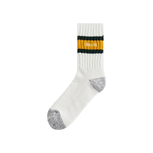 Kith Chunky Rib Striped Crew Socks 'Stadium'