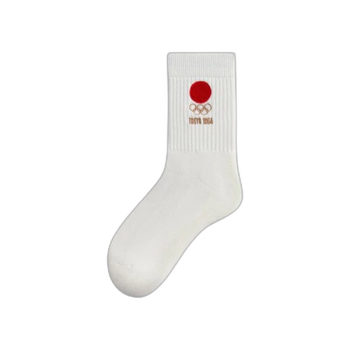 Kith For Olympics Heritage Tokyo Mid Crew Sock 'Silk'