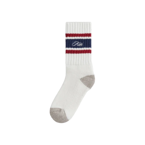 Kith Striped Chunky Crew Socks 'Nocturnal'