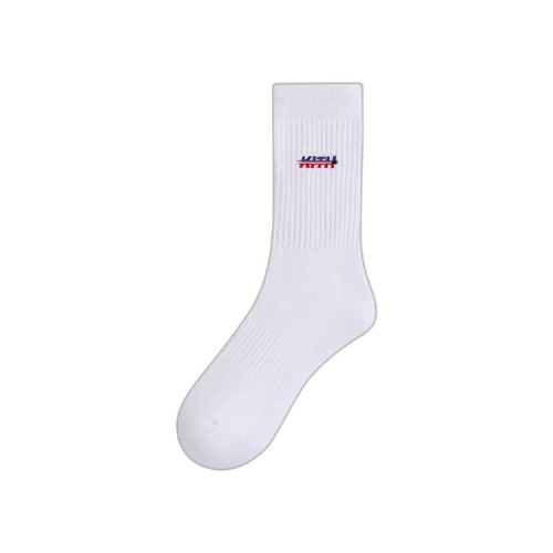 Kith For The New York Rangers Puck Logo Crew Socks 'White'