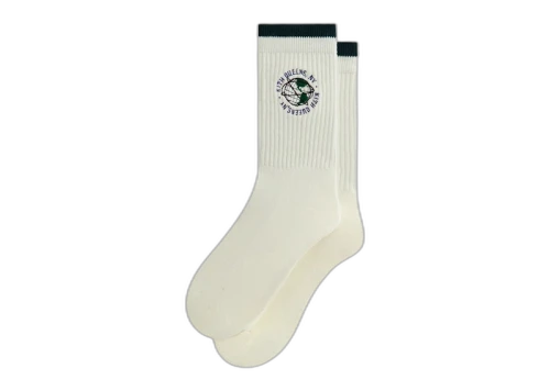 Kith Embroidered Globe Crew Sock Silk