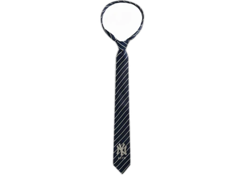 Kith x New York Yankees Silk Pinstripe Tie Nocturnal