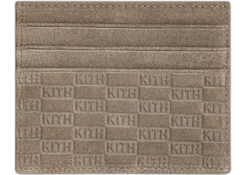 Kith Monogram Suede Wallet Java