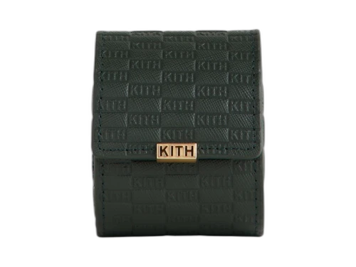 Kith Kithmas Monogram Saffiano Leather Single Watch Roll Stadium