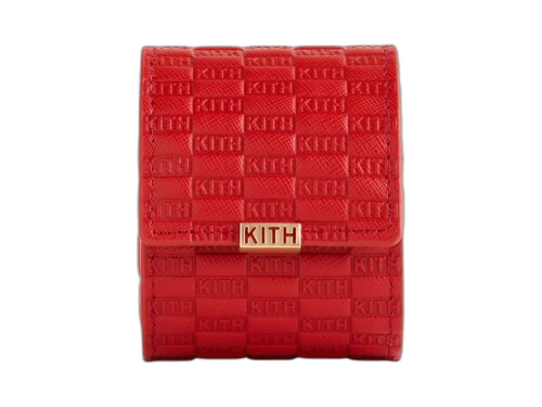 Kith Kithmas Monogram Saffiano Leather Single Watch Roll Fame