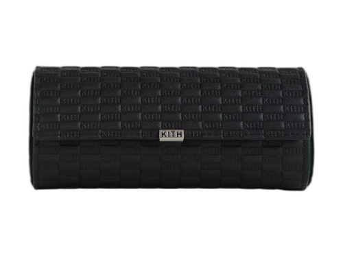 Kith Kithmas Monogram 3 Watch Roll Black