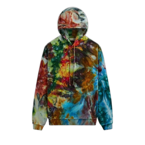 Kith For Advisory Board Crystals Tie Dye Hoodie 'Purple/Green'