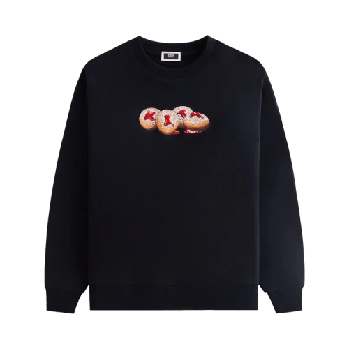 Kith Treats Jelly Doughnut Nelson Crewneck 'Black'