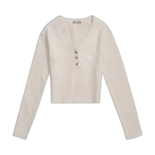 Kith Women Mulholland Ribbed Henley 'Waffle'