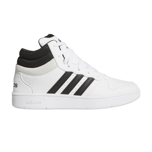 adidas Hoops Mid Classic White Black Orbit Grey