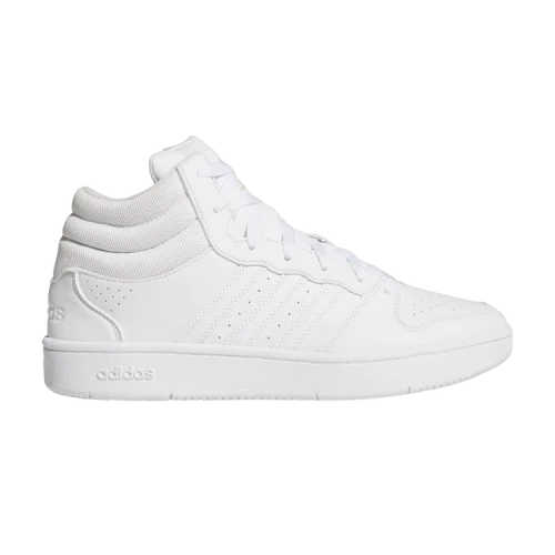 adidas Hoops Mid Classic White Grey Two