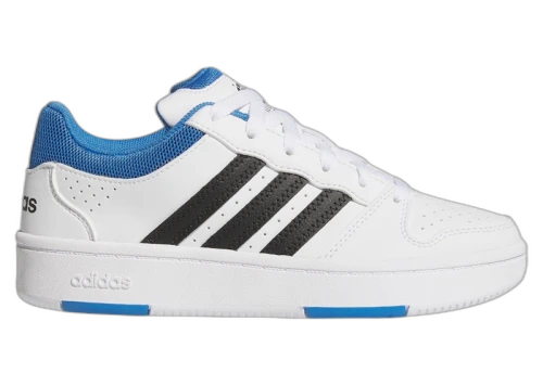 adidas Hoops Classic White Black Ray Blue (GS)