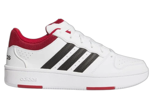 adidas Hoops Classic White Black Team Victory Red (GS)