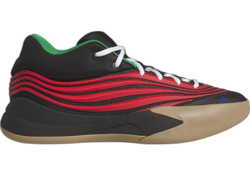 adidas Dame 10 Black Pure Ruby
