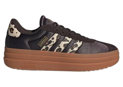 adidas VL Court Bold Leopard Aurora Coffee (Women's)