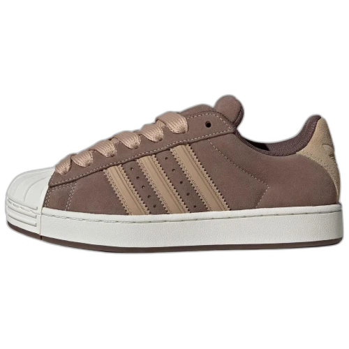 Adidas Originals Superstar 2 Leather Skateboard Shoes Women's Brown