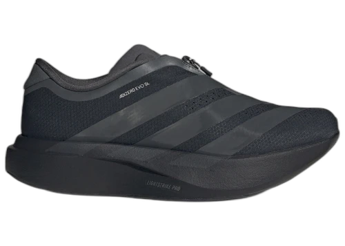 adidas Adizero Evo SL Zip Black Gray Six (Women's)
