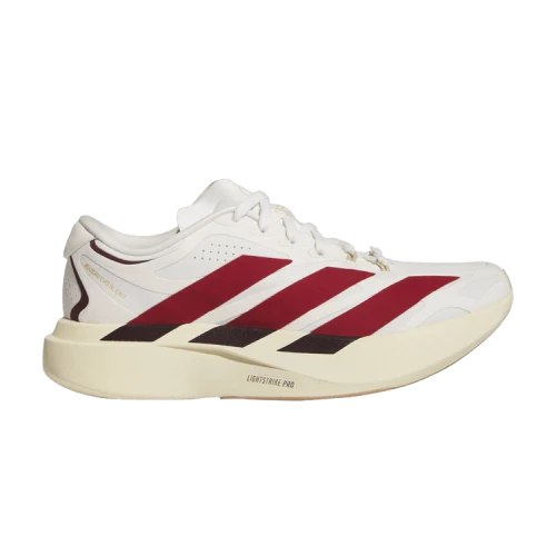 adidas Adizero Evo SL Exo Suede Lightstrikepro 'Core White Team Victory Red'