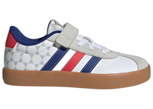 adidas VL Court 3.0 White Pure Ruby Mystery Ink (PS)