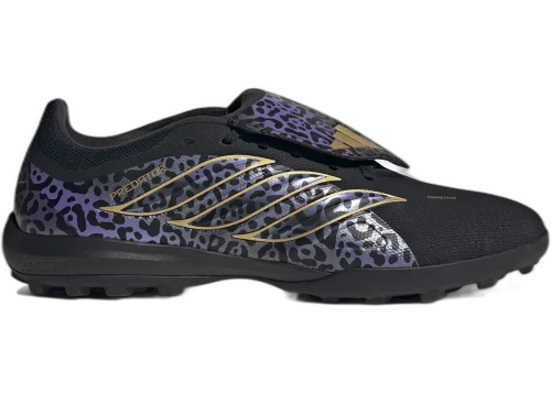 adidas Predator League Fold-Over Tongue Turf Kaka Core Black Gold Metallic