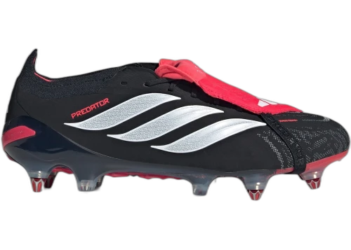 adidas Predator Elite Fold-Over Tongue SG Black White Lucid Red