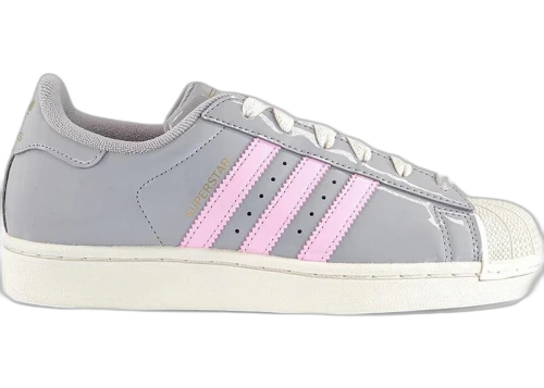 adidas Superstar II Grey Clear Pink Off White (Women's)