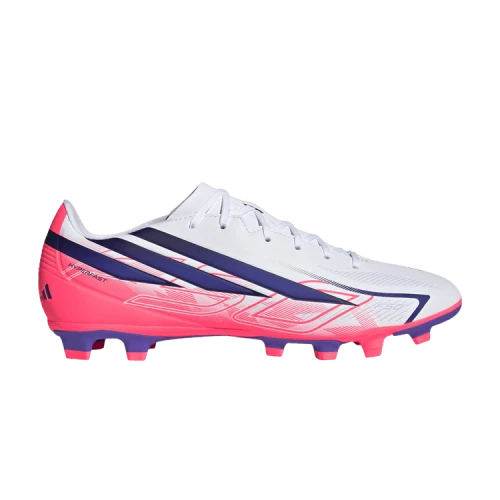 adidas F50 Hyperfast Club FG/MG 'Cloud White Solar Purple'
