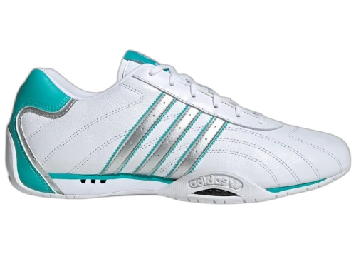 adidas Adiracer Lo Mercedes AMG Petronas F1 Team White Matte Silver Semi Mint Rush