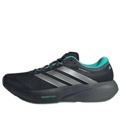 adidas Supernova Rise 3 x Mercedes AMG Petronas F1 Team 'Black Silver Semi Mint Rush'