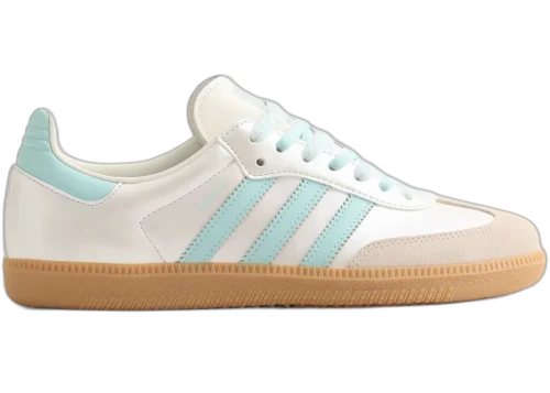 adidas Samba OG Off White Semi Flash Aqua (Women's)