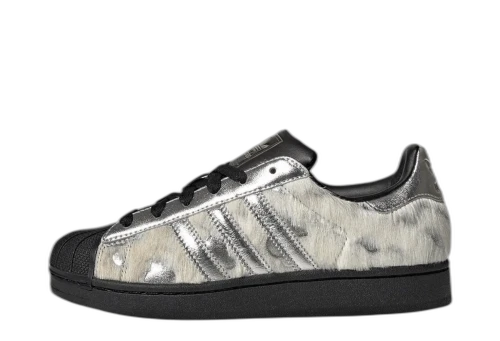 adidas Supertar II 'Pony Hair Cream Silver Metallic' (Women's)