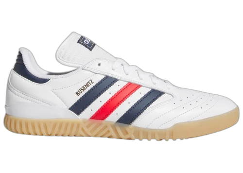 adidas Busenitz Indoor Super White Navy Better Scarlet