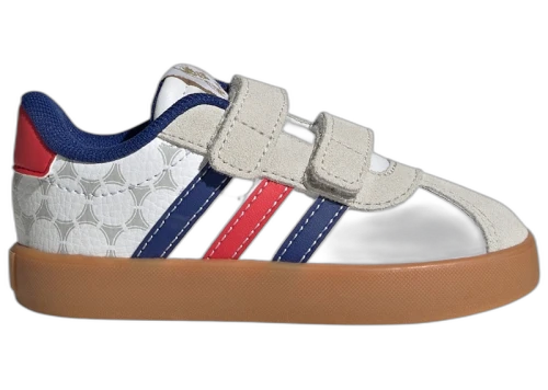 adidas VL Court 3.0 White Pure Ruby Mystery Ink (TD)