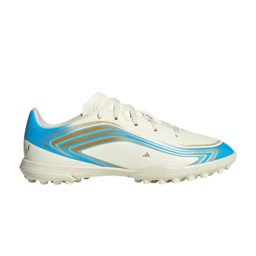 (PS) adidas F50 Messi Club TF 'Ivory Semi Blue'