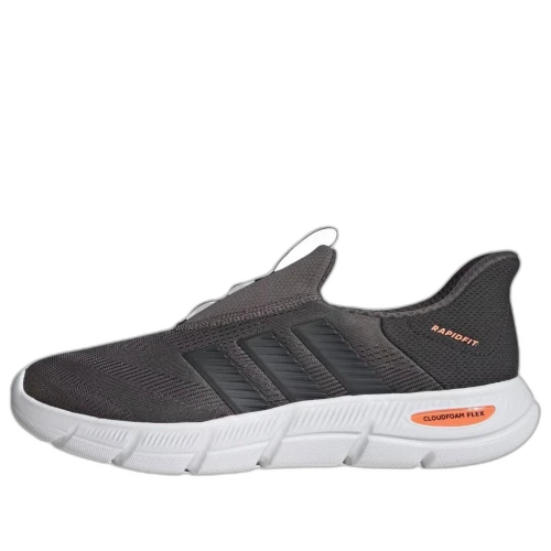 adidas Cloudfoam Flex Lounge 'Charcoal Carbon White'