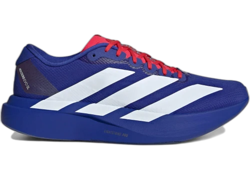 adidas Adizero Evo SL Woven Lucid Blue Pure Ruby White