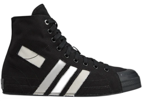 adidas Y-3 Nizza Hi Black Off White Cut Out
