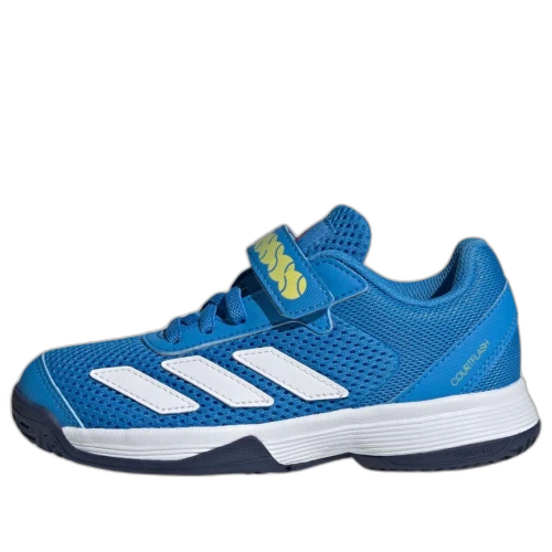 (PS) adidas Courtflash Hook and Loop 'Lucid Ray Blue White'