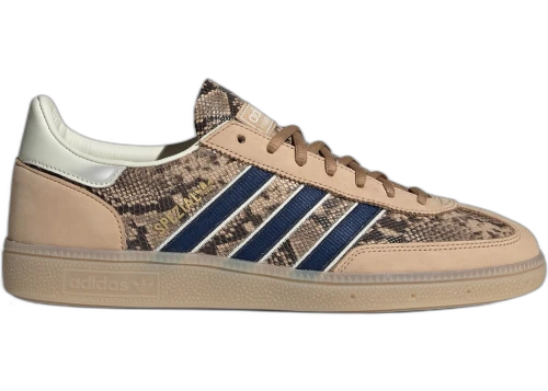 adidas Handball Spezial Warm Sandstone Snakeskin Dark Blue