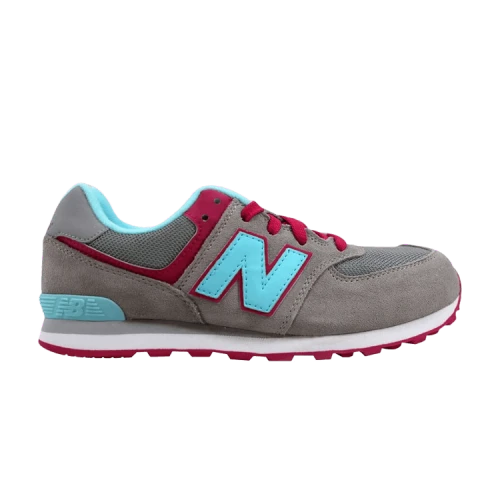 New Balance 574 Kids 'Grey Blue Magenta'