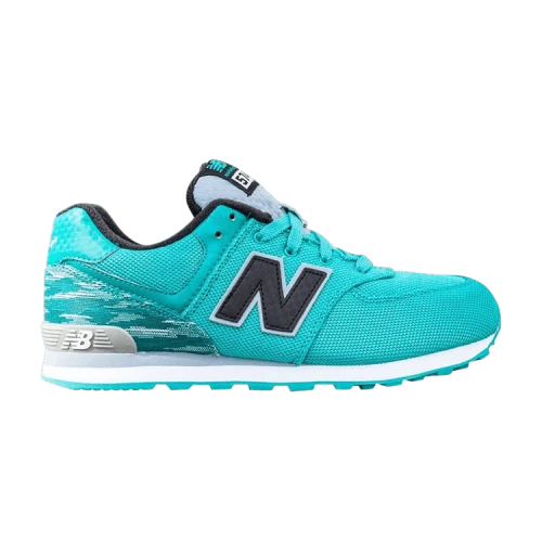 New Balance 574 Black Teal Camo (GS)