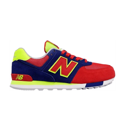 New Balance 574 Kids 'Basin Red Navy'