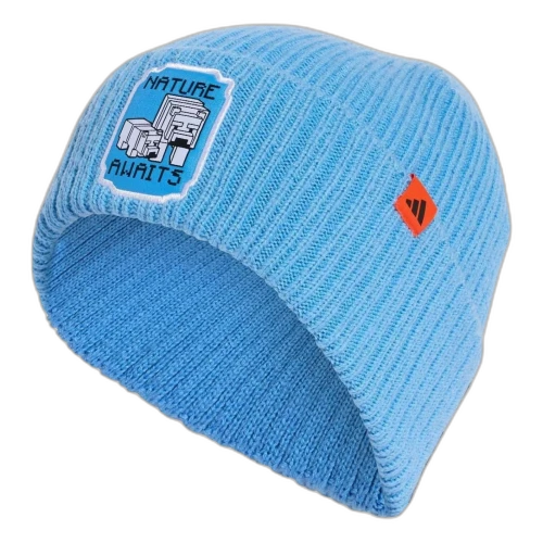 (GS) adidas Minecraft Beanie 'Blue Burst'