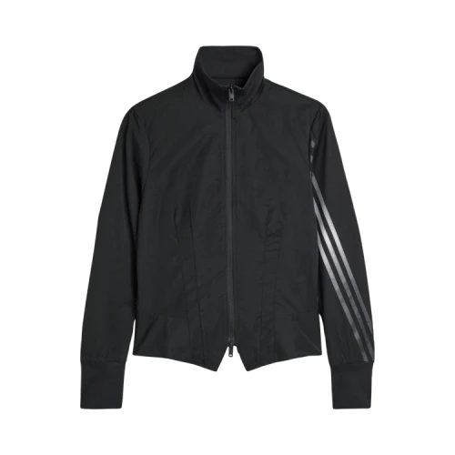 Y-3 Women's Women Gradient Stripes Nylon Top Black