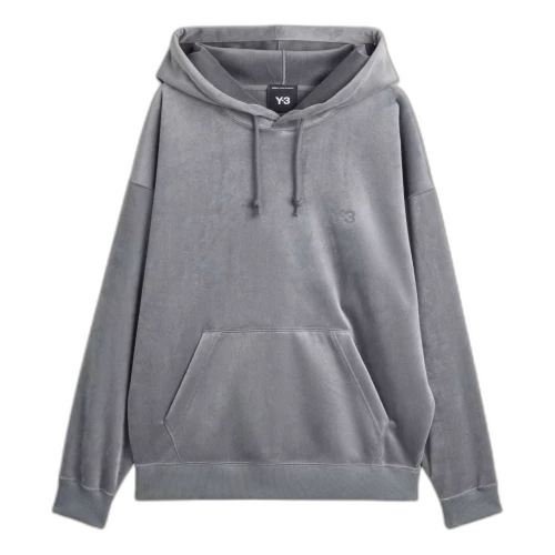 adidas x Y-3 Velvet Corduroy Hoodie Asia Sizing 'Grey Five'