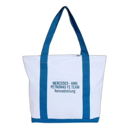 adidas x Mercedes AMG Petronas Formula 1 Team Blue Wonder Tote Bag 'White Dark Marine'